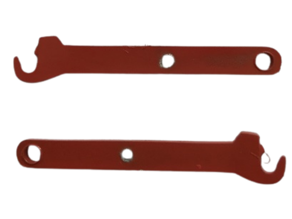PMAR-51-RP81R - Set di 2 bracci di sollevamento rossi per RENAULT Réplicagri - 1