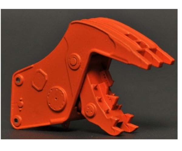 YCC410-2 - Pinza demolitrice arancione per escavatore 30-45 ton - 1