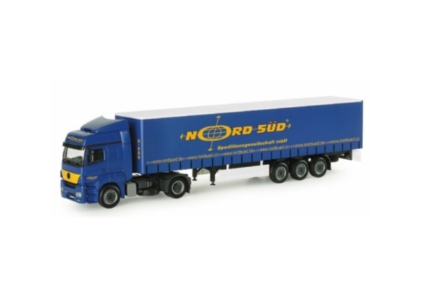 HER154109 - MERCEDES Axor II 4x2 con rimorchio 3 Assi NORD SUD - 1