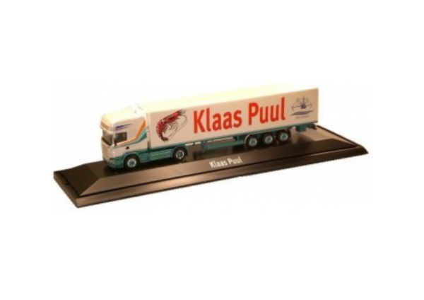 HER1694 - SCANIA R Topline 4x2 con rimorchio frigorifero 3 assi KLAAS PUUL - 1