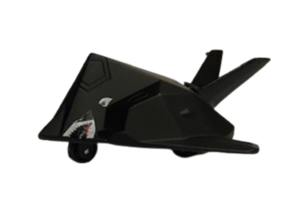 NEW01277J - Combattente a reazione nero ad attrito - 1