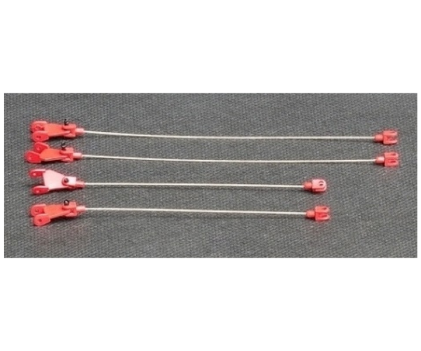 YCC783C-6 - Cavi metallici Arrow per LG 1550 Rosso RAL3000 - 1