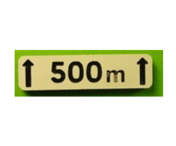 MCD-026 - Segnaletica Oltre 500 m - In kit - 1