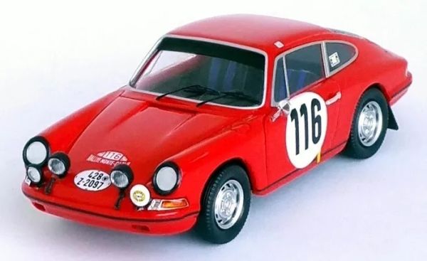 TRODSN132 - PORSCHE 911T #116 Rally di Monte Carlo 1968 P.TOIVONEN / M.TIUKKANEN - Limitata a 150 esemplari. - 1