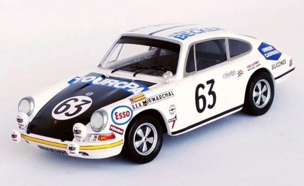 TRODSN140 - PORSCHE 911T/R #63 24h du Mans 1969 R.MAZZIA / P.MAUROY - Limitata a 150 esemplari. - 1