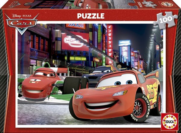 EDU14940 - Puzzle 100 Pezzi DISNEY - Auto 2 - 1