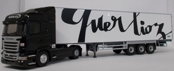 ELI116238 - SCANIA Streamline Highline 4x2 con trasporto semirefrigerato CHEREAU 3 assi Querlioz - 1