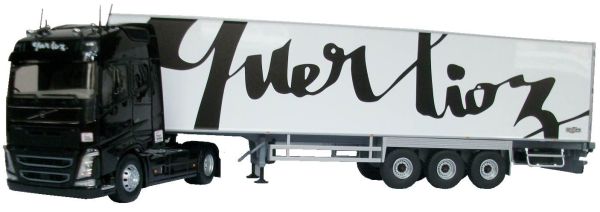 ELI116240 - VOLVO FH4 Globetrotter 4x2 con CHERREAU Querlioz semi-frigorifero a 3 assi - 1