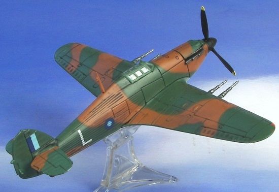 FOV85329 - Aerei da caccia UK HURRICANE RAF N.34 SQUADRON Sud-est asiatico 1944 VENDUTO IN SCATOLA DANNEGGIATA - 1