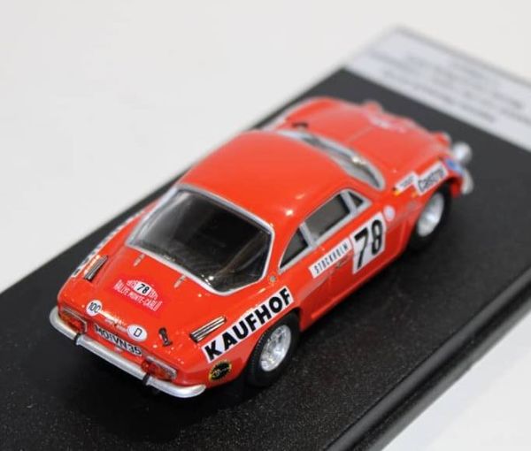 TRORRFR63 - RENAULT-ALPINE A110 #78 Rally di Monte Carlo 1975 F.VON DER LEYEN / P.DIEKMANN - 1