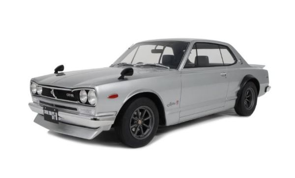 G094 - NISSAN Skyline 2000 GT-R 1971 Argento - 1