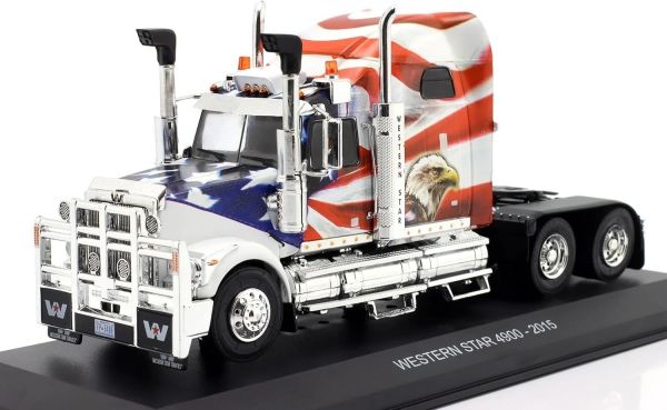 G1470002 - WESTERN STAR 4900 6x4 2015 bianco AMERICAN EAGLE - 1