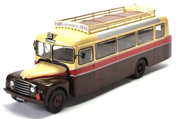 G1255025 - Autobus CITROEN 46 DP UAD 1955 linea 53 Parigi-Fontainebleau-Sens - 1