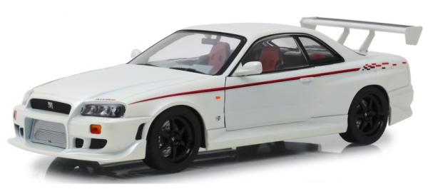 GREEN19049 - NISSAN Skyline GT-R (R34) 1999 bianco perla - 1