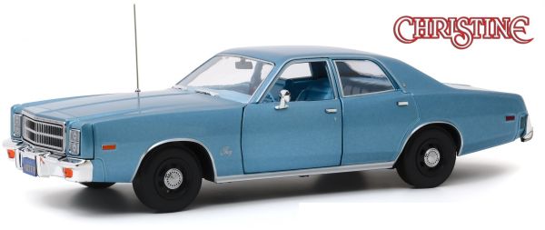 GREEN19082 - PLYMOUTH Fury 1977 blu metallizzato dal film Christine - 1