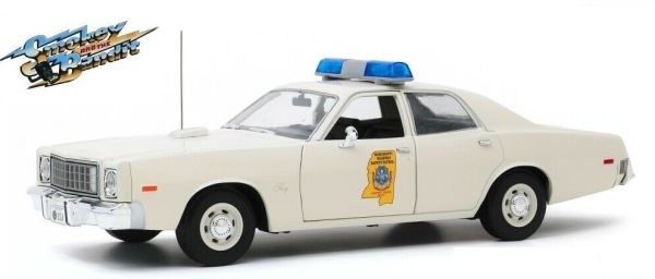 GREEN19083 - PLYMOUTH Fury 1975 bianco dal film Smokey And The Bandit 1977 - 1