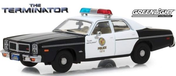 GREEN86534 - DODGE Polizia Metropolitana di Monaco 1977 dal film Terminator 1984 - 1