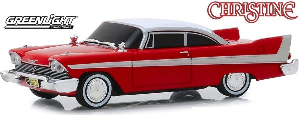 GREEN86575 - PLYMOUTH Fury 1958 rosso bianco tetto versione malvagia finestre affumicate dal film Christine - 1