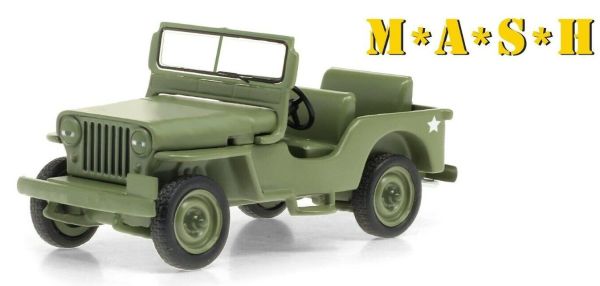 GREEN86592 - JEEP WILLYS CJ-2A 1949 dalla serie TV americana M*A*S*H 1972-1983 - 1
