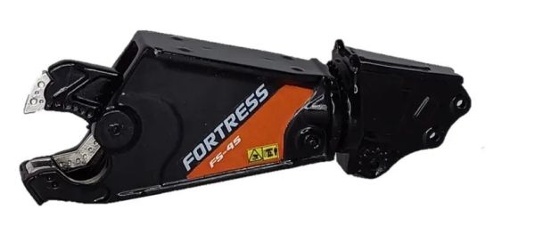 GF118-2-B - Cesoia per rottami nera FORTRESS FS45-R con supporto braccio per escavatori fino a 25 tonnellate - 1