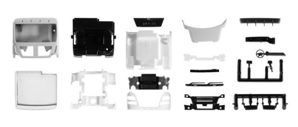 HER084741 - 2 Cabine di MAN TGX XL Euro 6 con deflettore - In Kit - 1