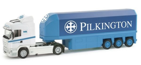 HER156899 - SCANIA R 09 4x2 con semirimorchio portavetri 3 Assi - PILKINGTON - 1