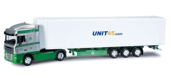 HER302623 - DAF XF 105 SC 4x2 con semicontainer 3 assi e container UNIT45 - EKB CONTAINER - 1