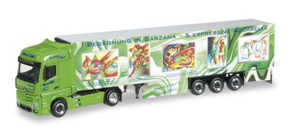 HER304276 - MERCEDES Actros 11 SZ 4x2 con semirimorchio frigorifero 3 Assi - WIRTZ - 1