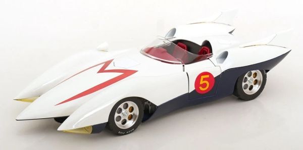 HAM-010 - Speed ​​Racer MACH 5 PreMo Bianco e Blu - 1