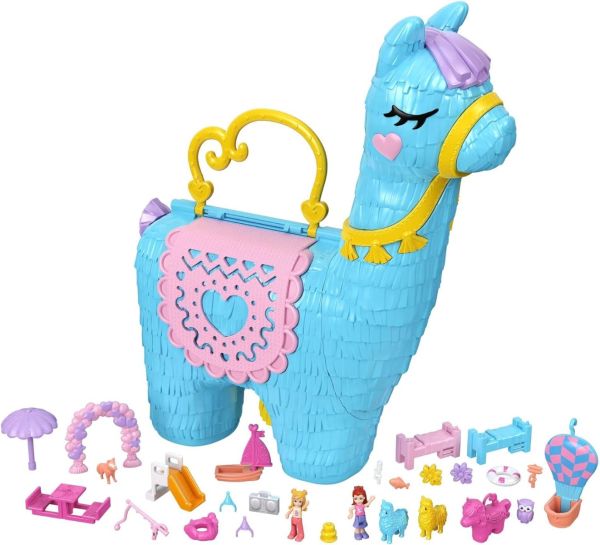 MATHHX74 - Pigiama party - Lama Surprise - Polly Pocket - 1