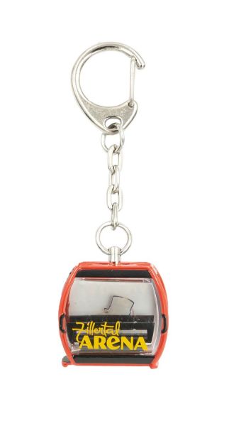 JC80815 - Portachiavi rosso della funivia OMEGA V - ZILLETRAL - 1
