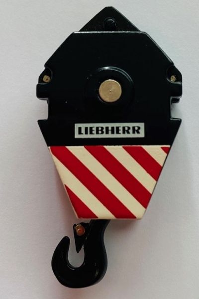 YCC202 - Gancio 41 Tonnellate 1 Puleggia Nero; rosso e bianco LIEBHERR - 1