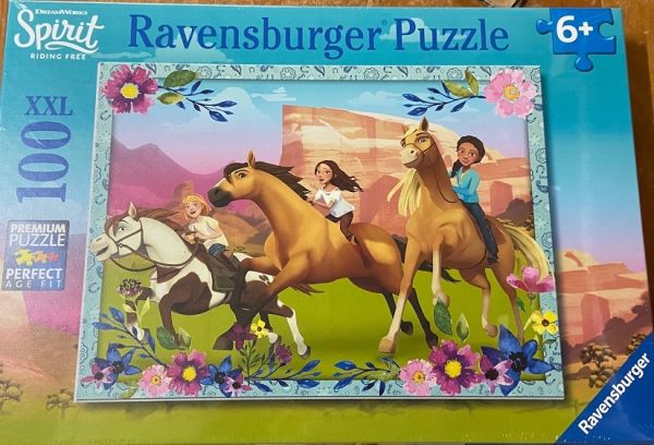 RAV894802 - Puzzle 100 pezzi SPIRIT: Galoppo liberamente - 1