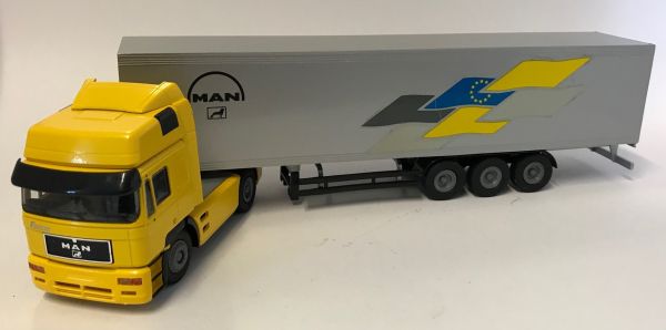 CON6107/02 - Rimorchio furgonato MAN F2000 4x2 e MAN - 1