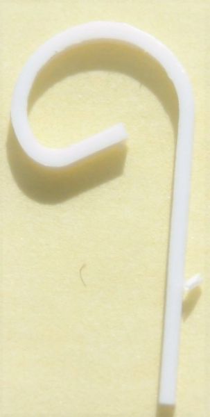 MCP-014B - Denti per pacciamatura bianchi in un sacchetto da 10 pezzi - 1