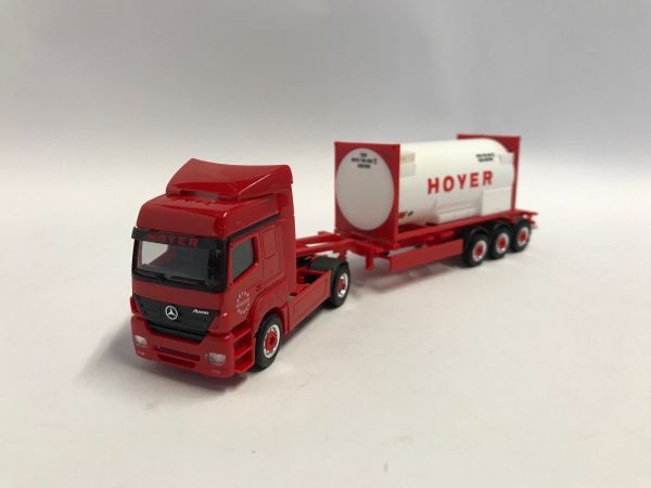 HERHOYER - MERCEDES Actros 4x2 con rimorchio portacontainer HOYER - 1