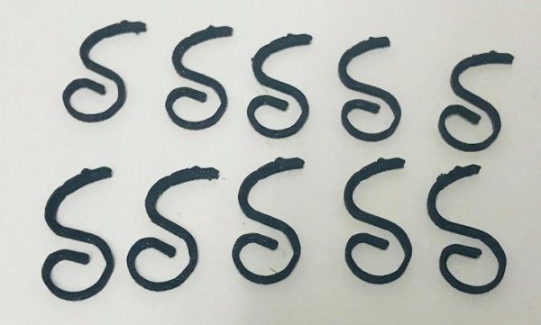 IP02 - 10 x Denti per coltivatori arrotondati - Miniatura - 1
