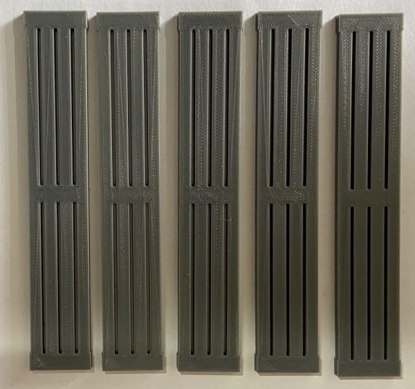 IP41 - 5 Griglie 12 cm - 1