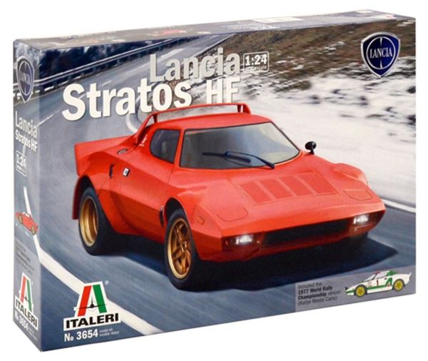 ITA3654 - LANCIA Stratos modello HF da montare e verniciare - 1