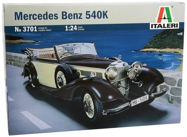 ITA3701 - Modello decappottabile MERCEDES BENZ 540K da montare e verniciare - 1