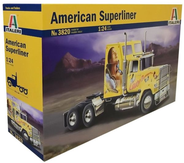 ITA3820 - Modello AMERICANO Superliner Lady Butterflty da assemblare e verniciare - 1