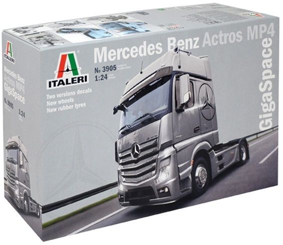 ITA3905 - Modello MERCEDES BENZ Actros MP4 Gigaspace 4x2 da montare e verniciare - 1