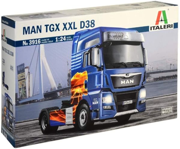 ITA3916 - Modello MAN TGX XXL D38 4x2 da montare e verniciare - 1