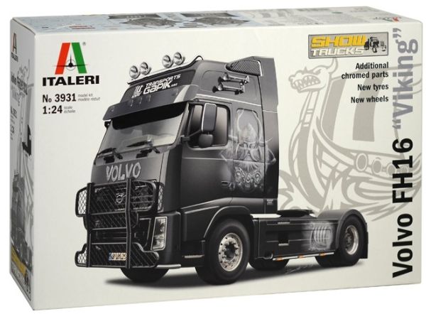 ITA3931 - VOLVO FH16 Viking 4x2 trasporto Gapik Show Truck modello da assemblare e dipingere - 1