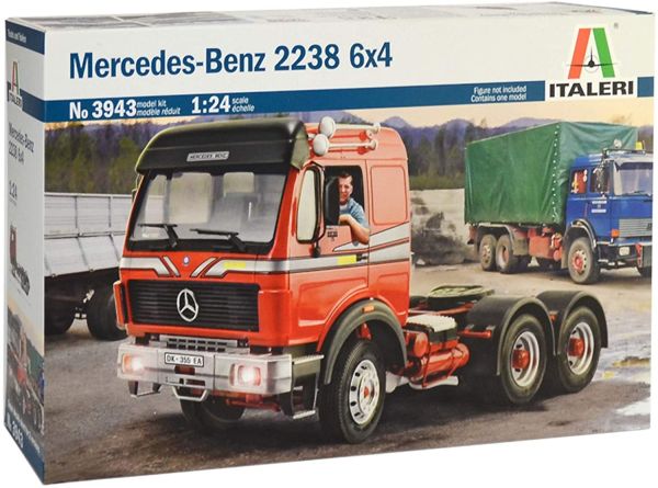 ITA3943 - Modello MERCEDES BENZ 2238 6x4 da montare e verniciare - 1