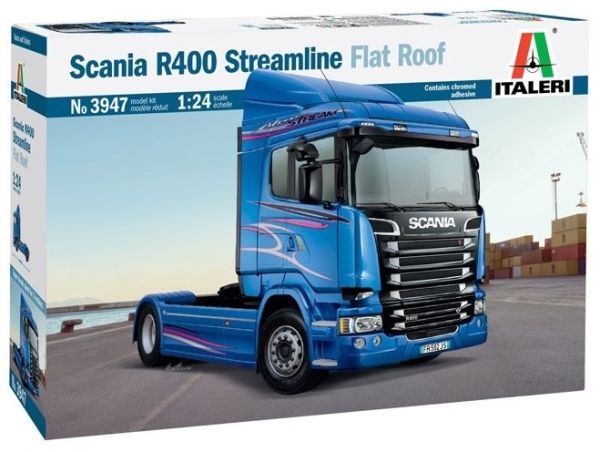 ITA3947 - SCANIA R400 Streamline modello Flat Roof 4x2 da montare e verniciare - 1