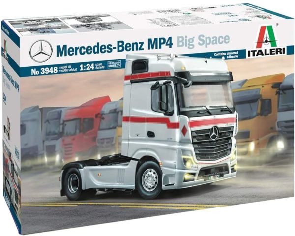 ITA3948 - Modello MERCEDES BENZ Actros MP4 Big Space 4x2 da montare e verniciare - 1