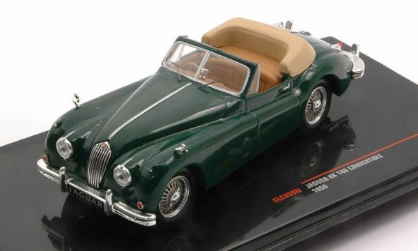 IXOCLC359N - JAGUAR XK 140 cabriolet aperta 1956 verde - 1