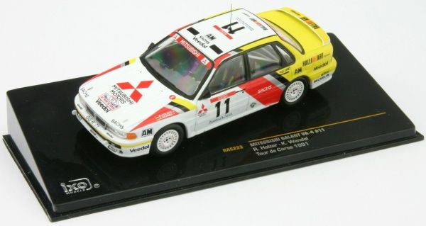 IXORAC223 - MITSUBISHI Galant VR-4 #11 tour di rally della Corsica 1991 R.Holzer / K.Wendel - 1