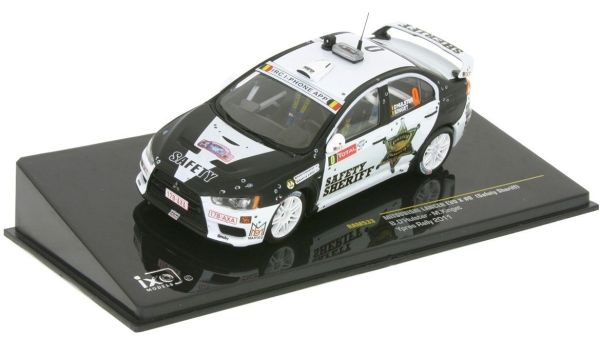 IXORAM533 - MITSUBISHI Lancer Evolution X Safety Sheriff #0 rally Ypres 2011 BD Hulster / M.Kinget - 1